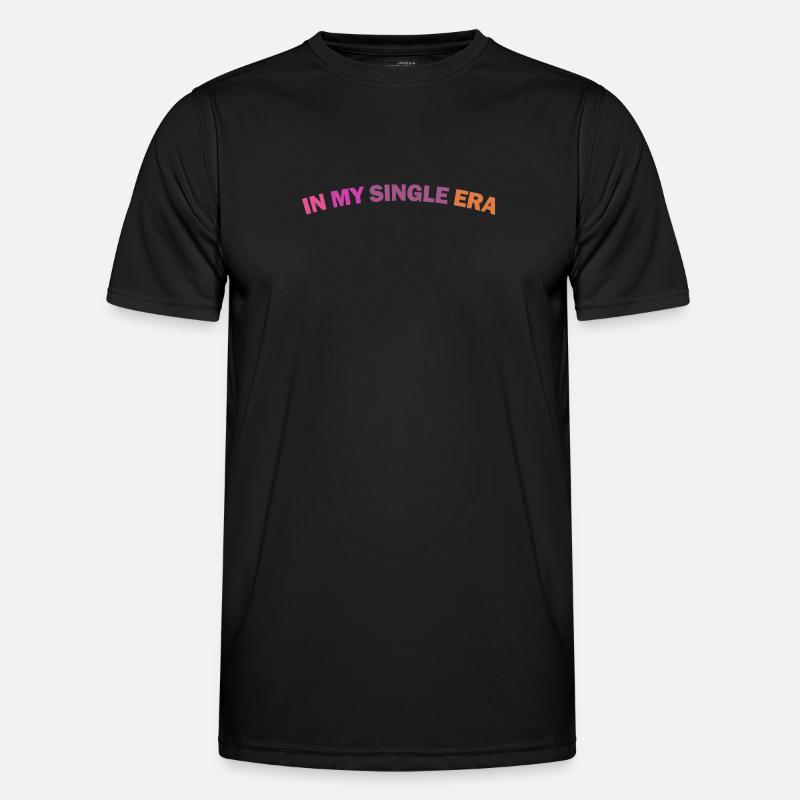 Lustiger Single-Liebeshumor: Der Perfekte - Männer Funktions-T-Shirt - Schwarz
