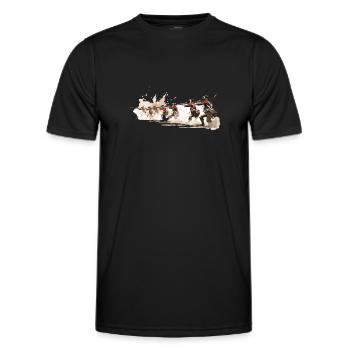 Line infantry 17-18th century infantry - Men's Functional T-Shirt - black - Front - AI Model Male 178 dark (178cm)