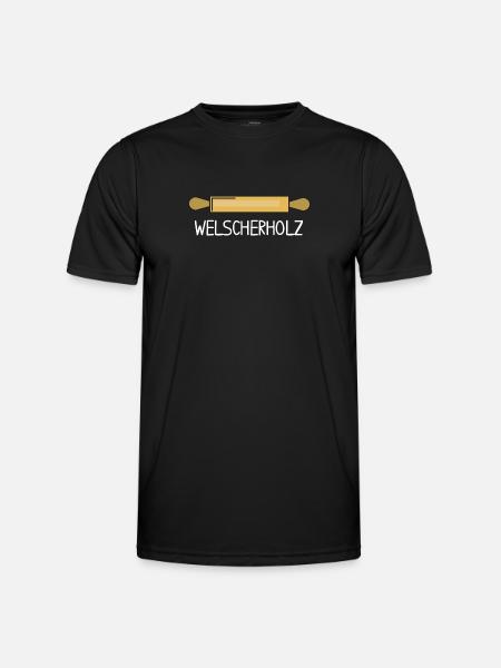 Welscherholz, Hesse, Hesse, dialecte hessois - T-shirt sport Homme - noir