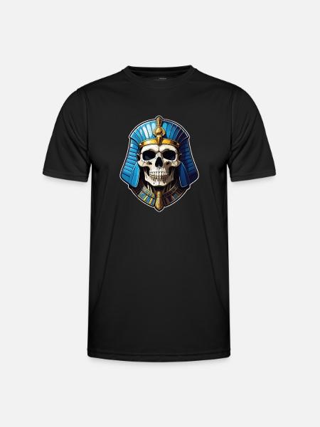 Pharaoh- Mummy - Egypt - Men's Functional T-Shirt - black