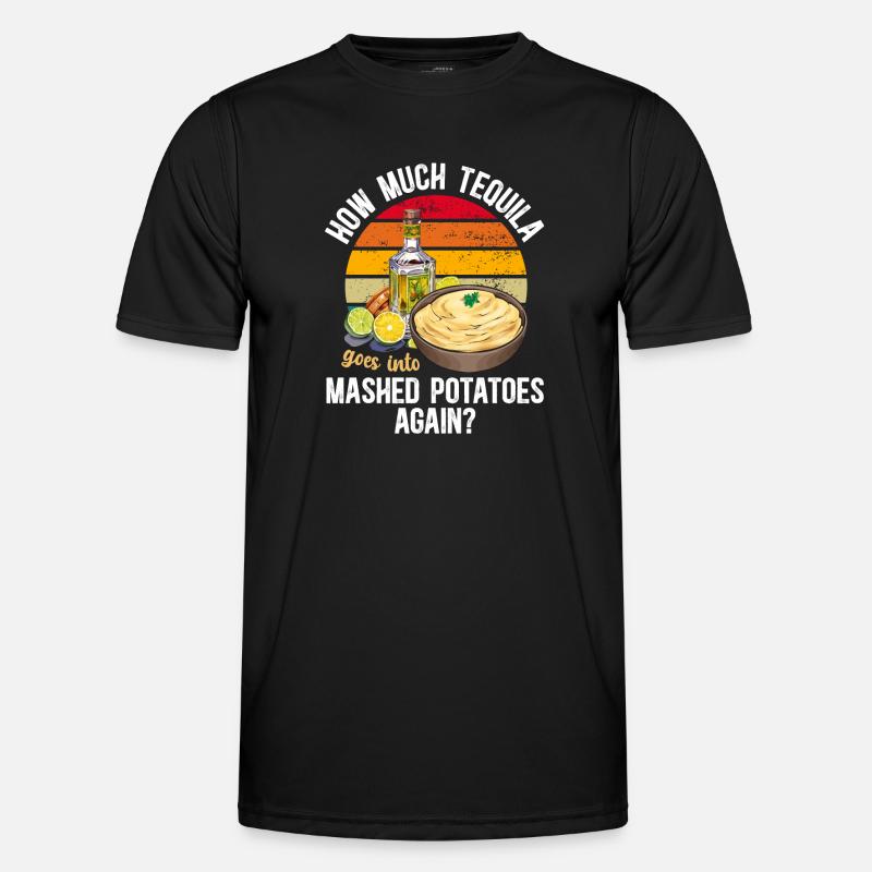 Mashed potatoes Mashed potatoes - Men's Functional T-Shirt - black