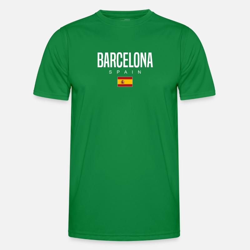 Barcelone, Espagne T-shirt sport Homme