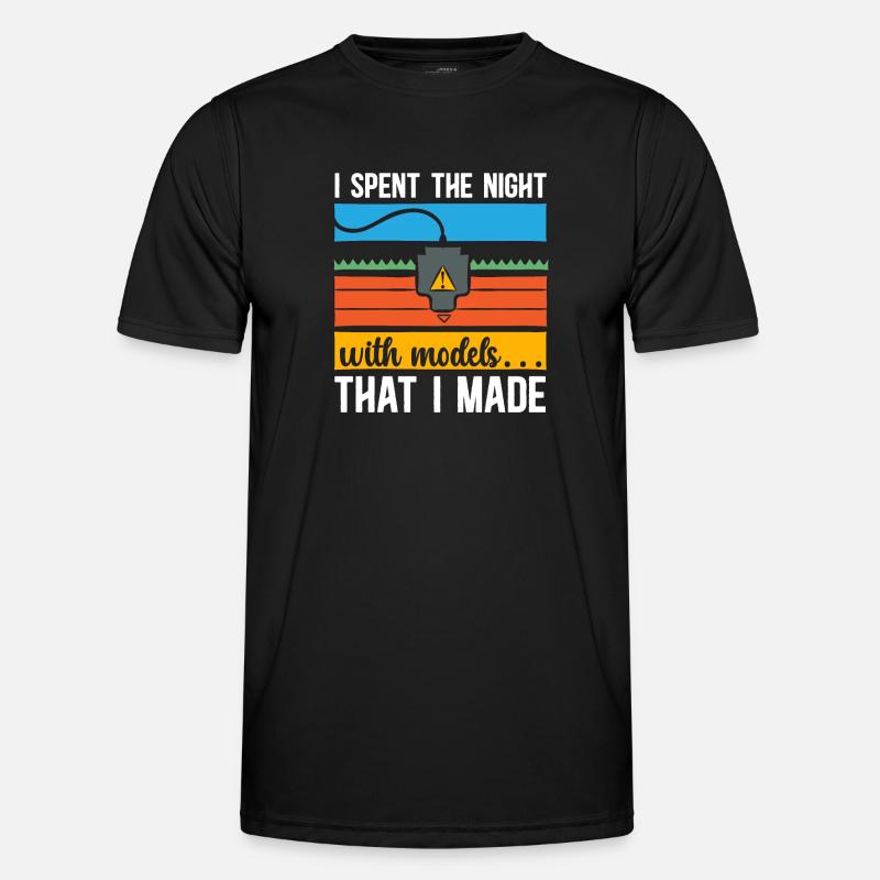 3D Printer 3D Printing - Men's Functional T-Shirt - black