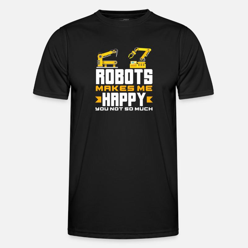 Robotics Robot Programmer - Men's Functional T-Shirt - black
