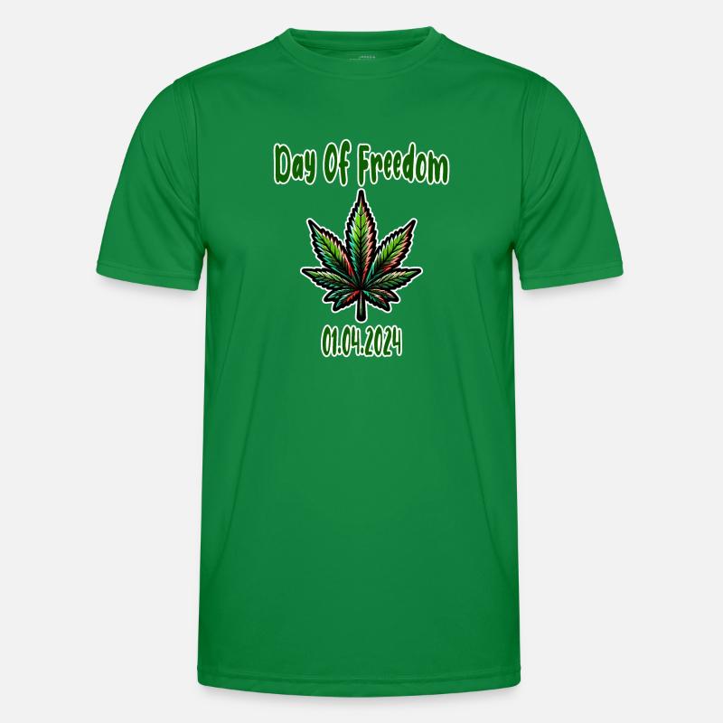 Hemp, Cannabis, Weed, Babak, Bobaz Men's Functional T-Shirt