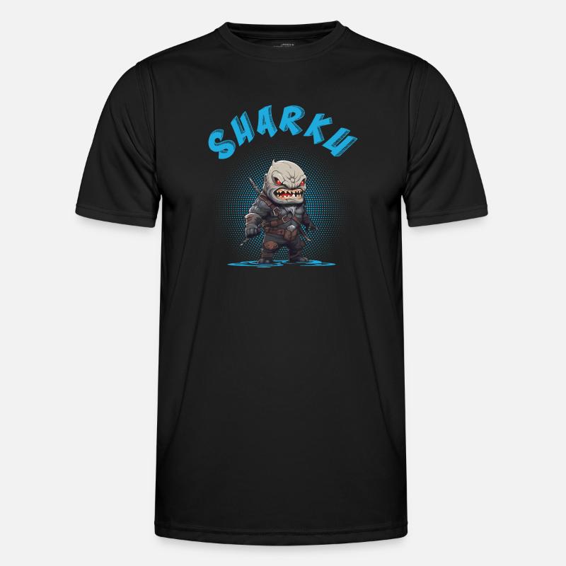 Chibi Sharku Guerrier T-shirt sport Homme