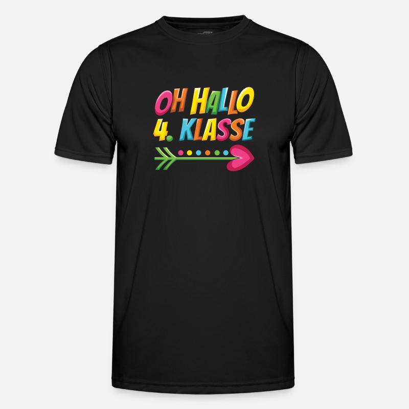 Oh Hello 4th Grade School Men's Functional T-Shirt