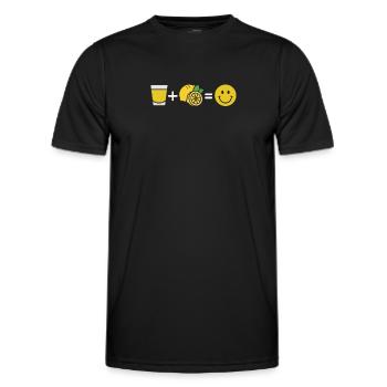 Tequila - Men's Functional T-Shirt - black - Front - AI Model Male 178 dark (178cm)