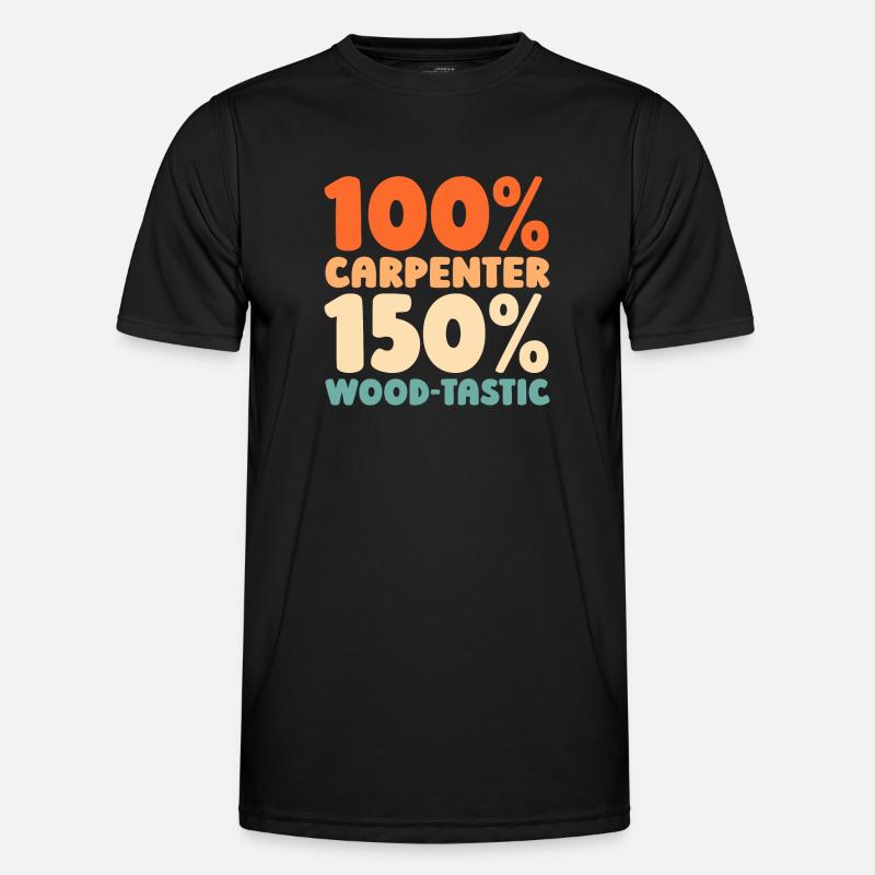 Carpenter Carpenter Carpenter - Men's Functional T-Shirt - black