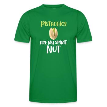 Les pistaches sont à moi - T-shirt sport Homme - vert - Devant - AI Model Male 178 dark (178cm)