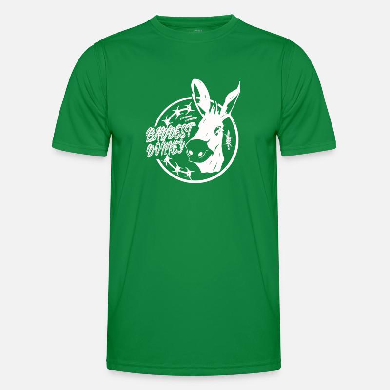 Der schlimmste Esel Männer Funktions-T-Shirt
