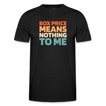 Sneakers - Men's Functional T-Shirt - black - Front - AI Model Male 178 dark (178cm)