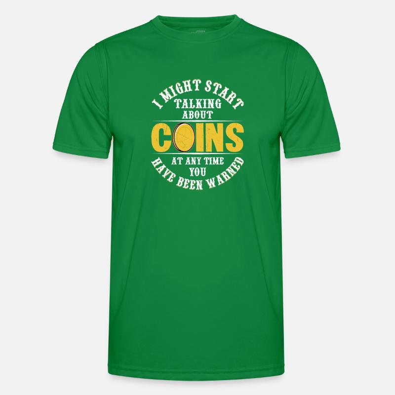 Alerte Coin Talk : Conversation du collectionneur entrante T-shirt sport Homme