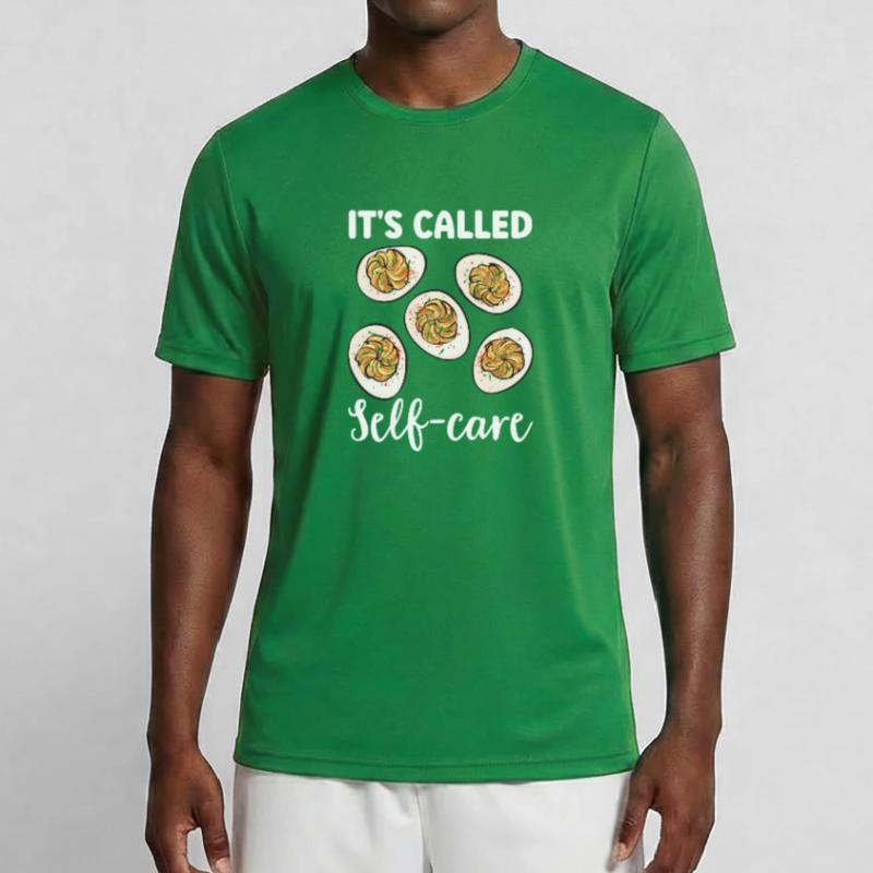 Stuffed Eggs Deviled Eggs Men's Functional T-Shirt