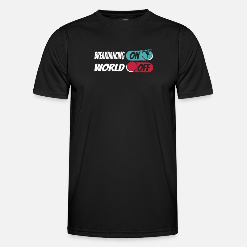 Breakdance Breakdancer Breakdancing - Men's Functional T-Shirt - black