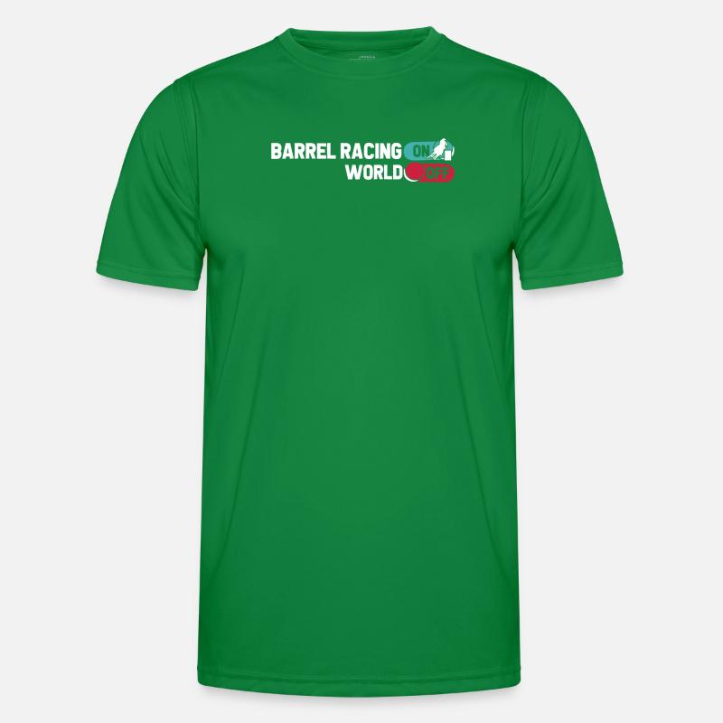 Course de barils Western Riding Course de barils T-shirt sport Homme