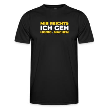 Beekeepers Beekeepers - Men's Functional T-Shirt - black - Front - AI Model Male 178 dark (178cm)