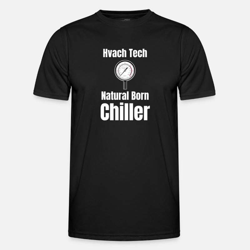 Hvac Tech Technician - Men's Functional T-Shirt - black