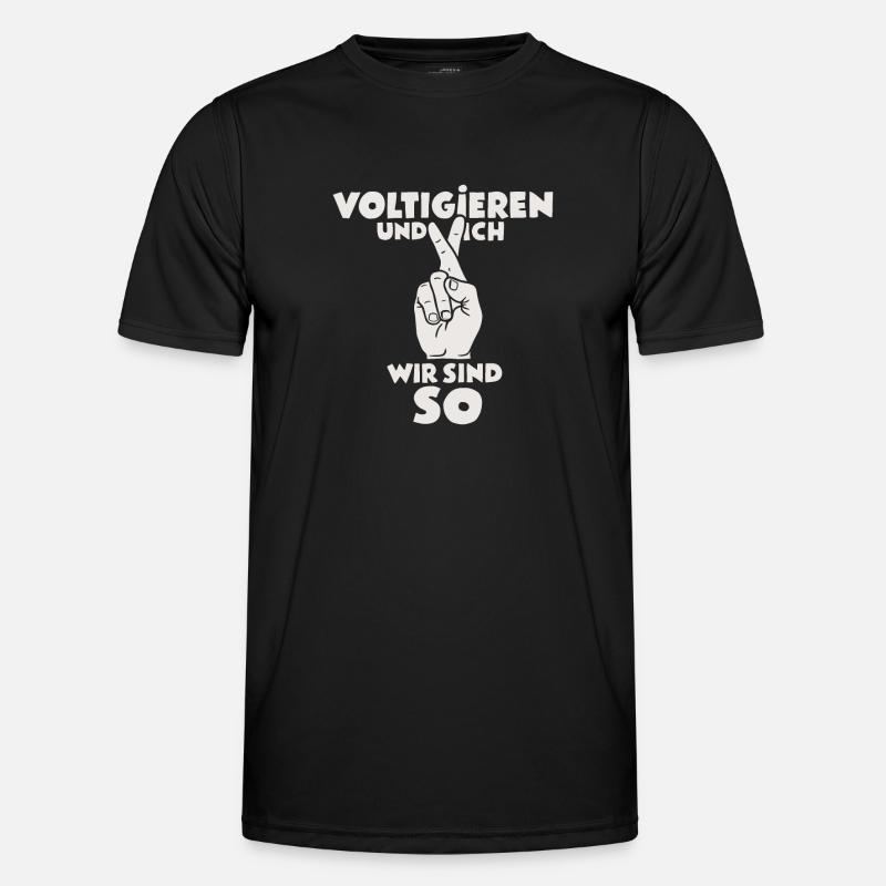 Pole Vaulter Gift - Men's Functional T-Shirt - black