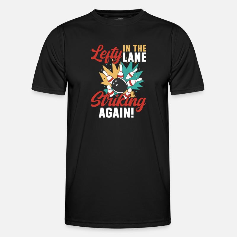 Bowling Gaucher Lanceur gaucher T-shirt sport Homme