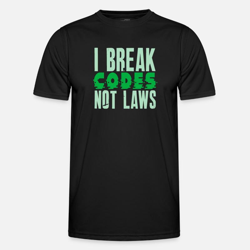 Ethical Hacker Cybersecurity Expertise - Men's Functional T-Shirt - black