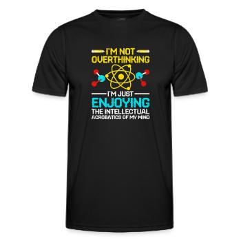 Naturwissenschaftliches Lehramt Lehramt Biologie Chemie P - Männer Funktions-T-Shirt - Schwarz - Vorne - AI Model Male 178 dark (178cm)