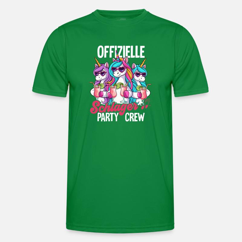 Schlager Männer Funktions-T-Shirt