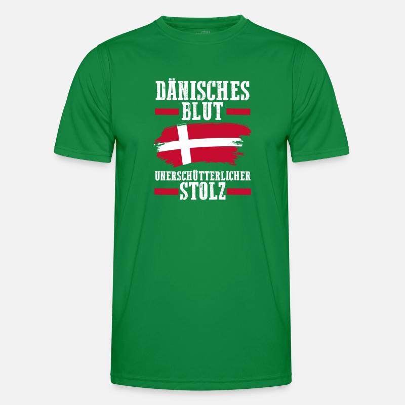 Danois Danemark T-shirt sport Homme