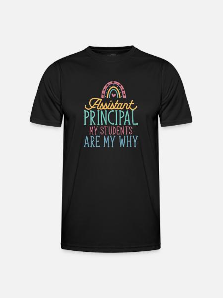 Deputy Principal - Men's Functional T-Shirt - black