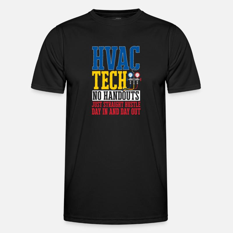 Heizung Klima Lüftung Techniker Männer Funktions-T-Shirt