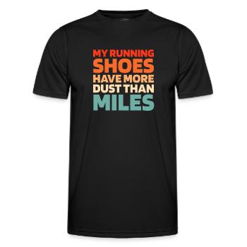 Schwarzer Humor Funny Quote Saying - Männer Funktions-T-Shirt - Schwarz - Vorne - AI Model Male 178 dark (178cm)
