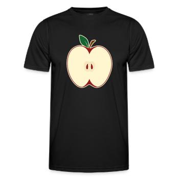 Apfel Pflücken Apfel Butter Pflücker Apfel - Männer Funktions-T-Shirt - Schwarz - Vorne - AI Model Male 178 dark (178cm)