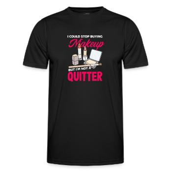 Hautpflege Kosmetikerin Kosmetik - Männer Funktions-T-Shirt - Schwarz - Vorne - AI Model Male 178 dark (178cm)