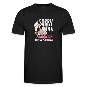 Hautpflege Kosmetikerin Kosmetik - Männer Funktions-T-Shirt - Schwarz - Vorne - AI Model Male 178 dark (178cm)