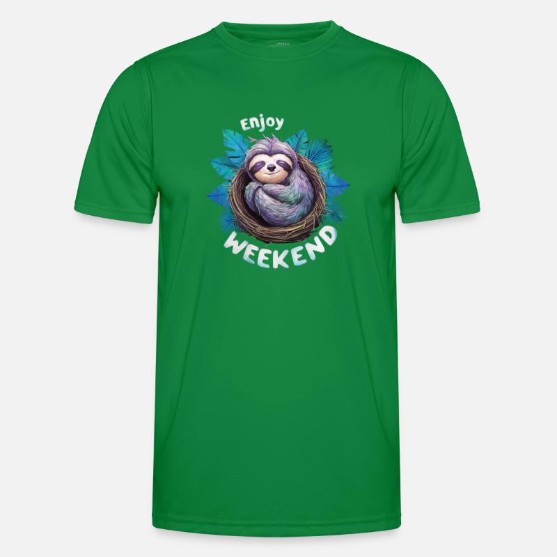 ENJOY WEEKEND Men's Functional T-Shirt