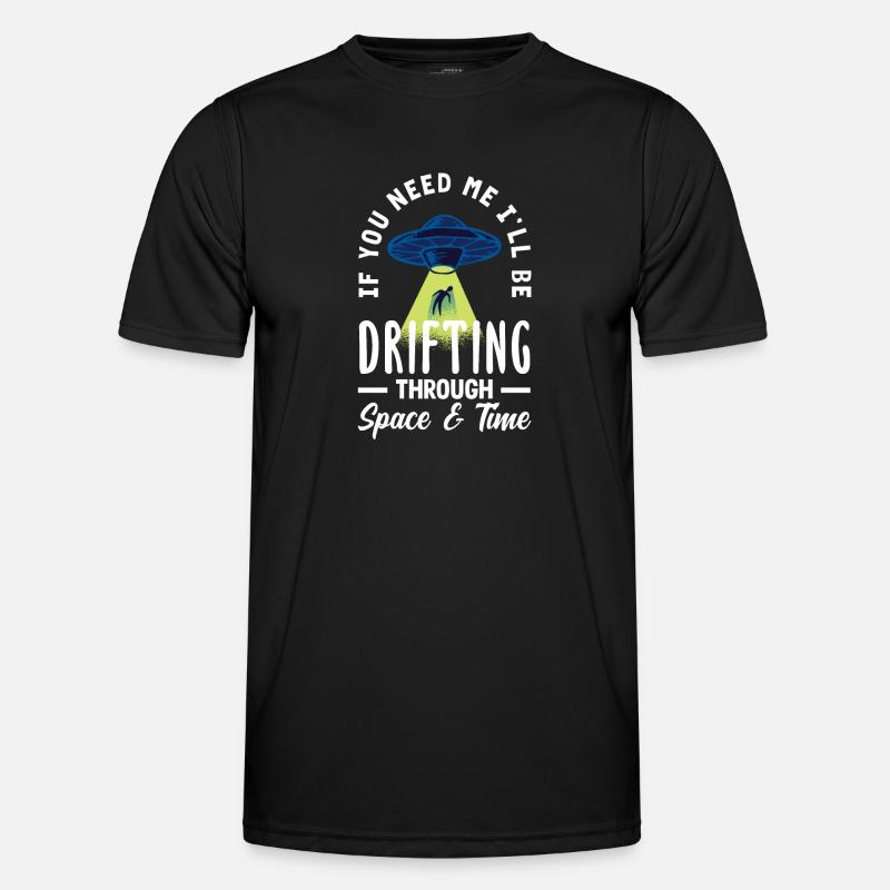 Funny Alien Alien Gift - Men's Functional T-Shirt - black