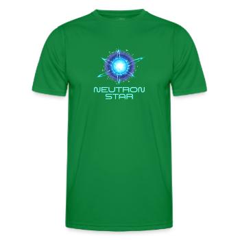 Neutrons Star Science Universe - Men's Functional T-Shirt - kelly green - Front - AI Model Male 178 dark (178cm)