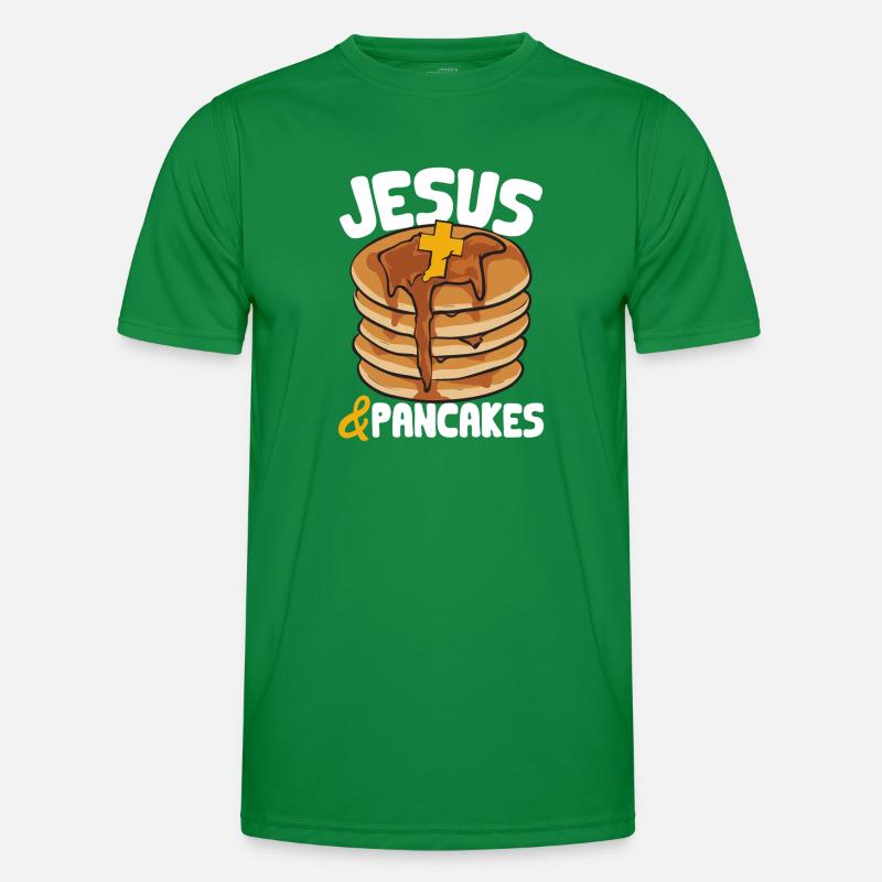 Pancake Breakfast Pancakes Men's Functional T-Shirt