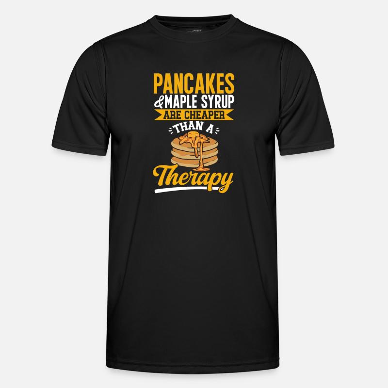 Pancake Breakfast Pancakes Men's Functional T-Shirt