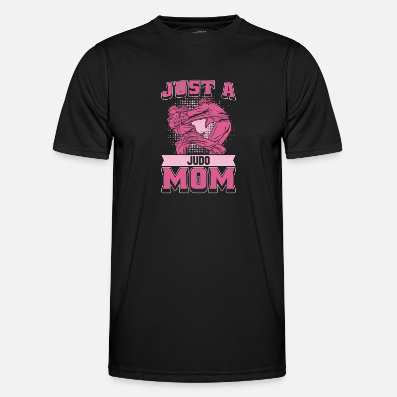 Judoka Mutter Juste une maman de judo T-shirt sport Homme