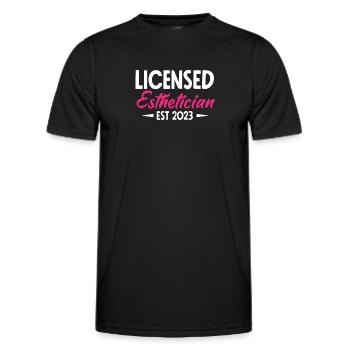 Hautpflege Kosmetikerin Kosmetik - Männer Funktions-T-Shirt - Schwarz - Vorne - AI Model Male 178 dark (178cm)