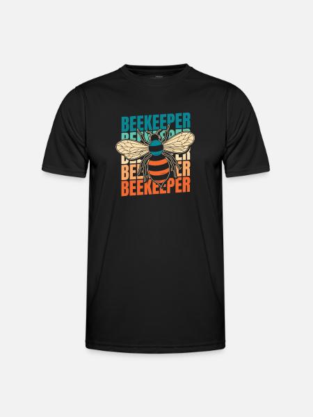Beekeepers Beekeepers - Men's Functional T-Shirt - black