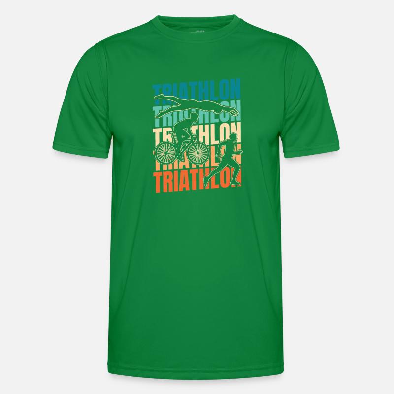 Triathlon Triathlete Men's Functional T-Shirt