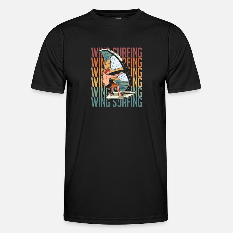 Wing Surf Wing Foil Men's Functional T-Shirt
