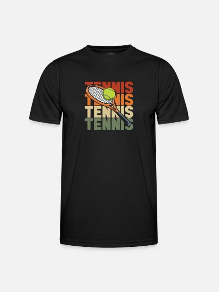 Tennis - T-shirt sport Homme - noir