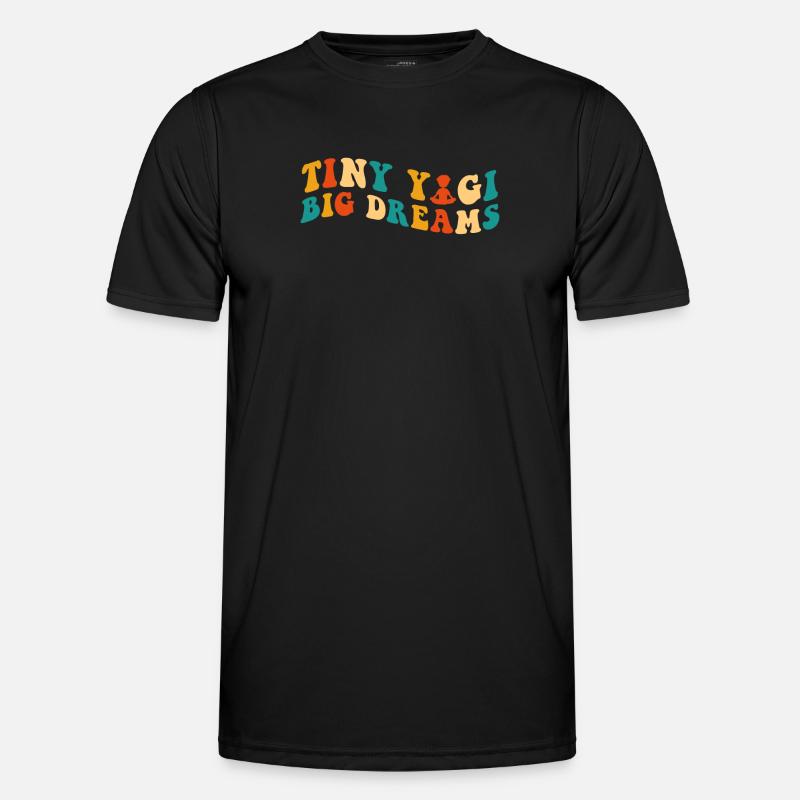 Tiny Yogi Big Dreams Méditation T-shirt sport Homme
