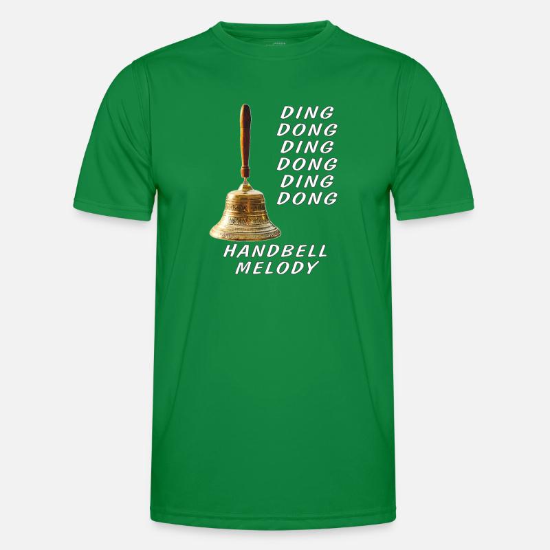DING DONG HANDBELL MELODY Männer Funktions-T-Shirt