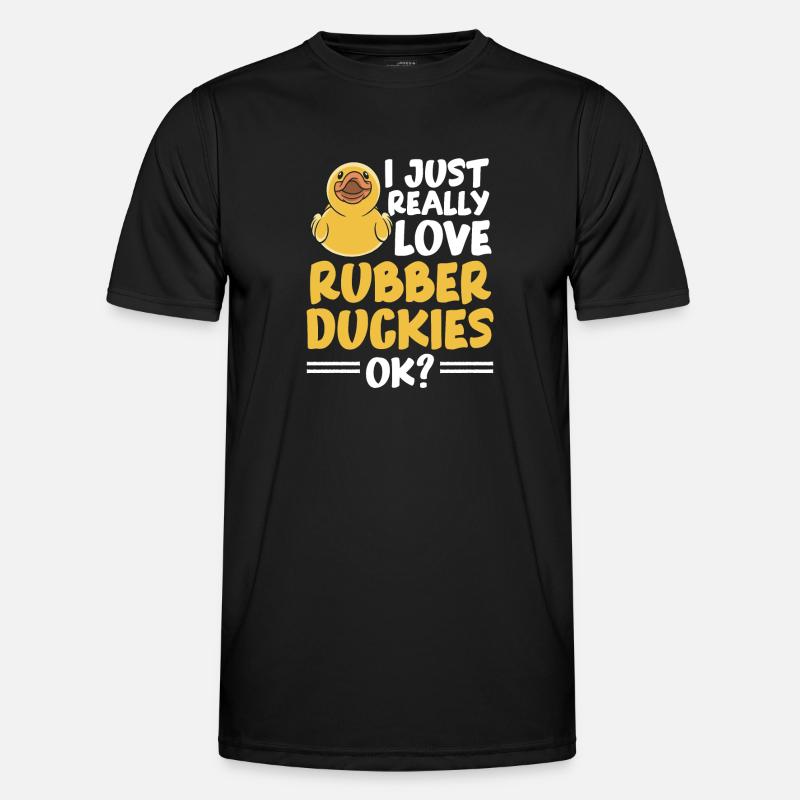 Rubber Duck Rubber Duck - Men's Functional T-Shirt - black