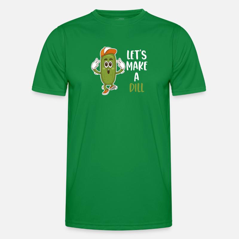 Machen Wir Einen Mit Dillgurken Fermentierten Männer Funktions-T-Shirt