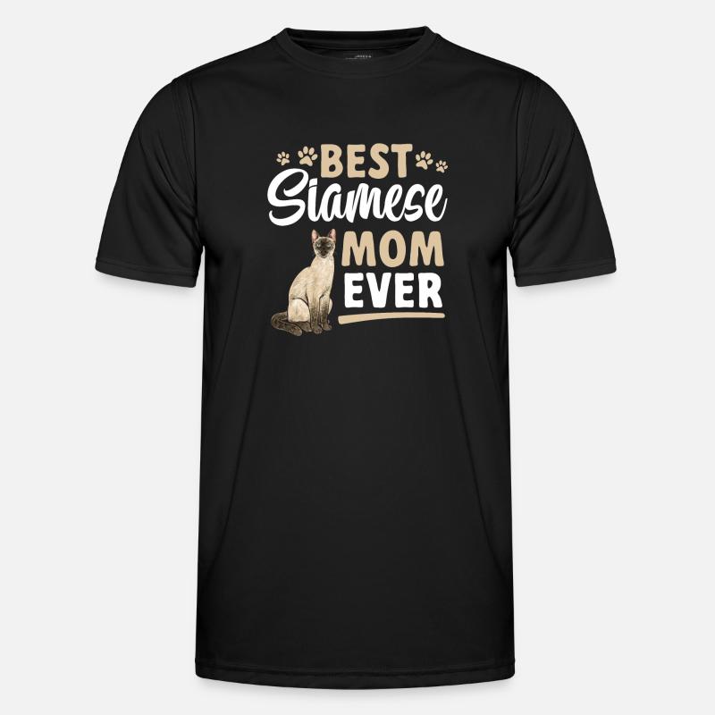 Siamese Cat Siamese Cat - Men's Functional T-Shirt - black